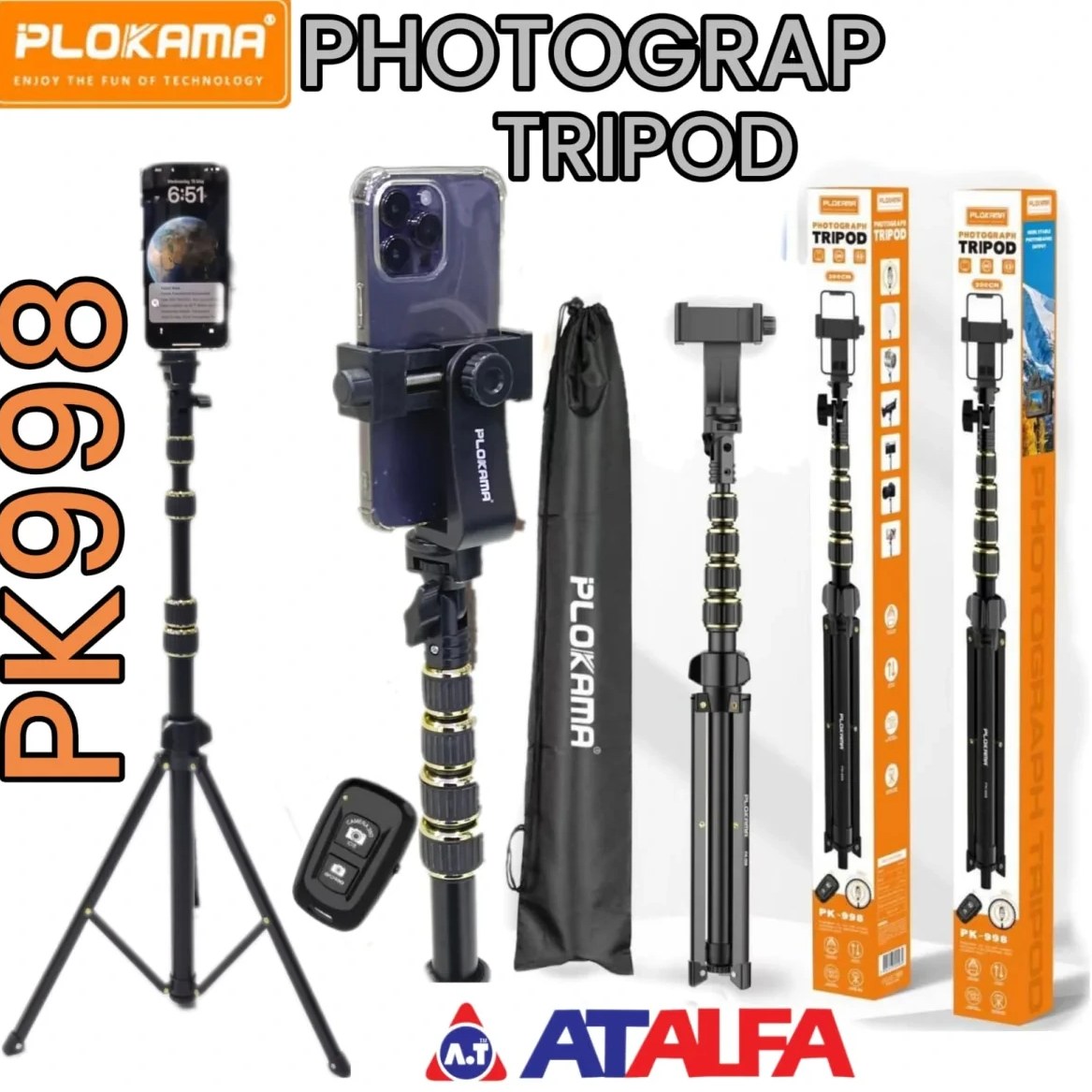 منوپاد و سه پایه موبایل