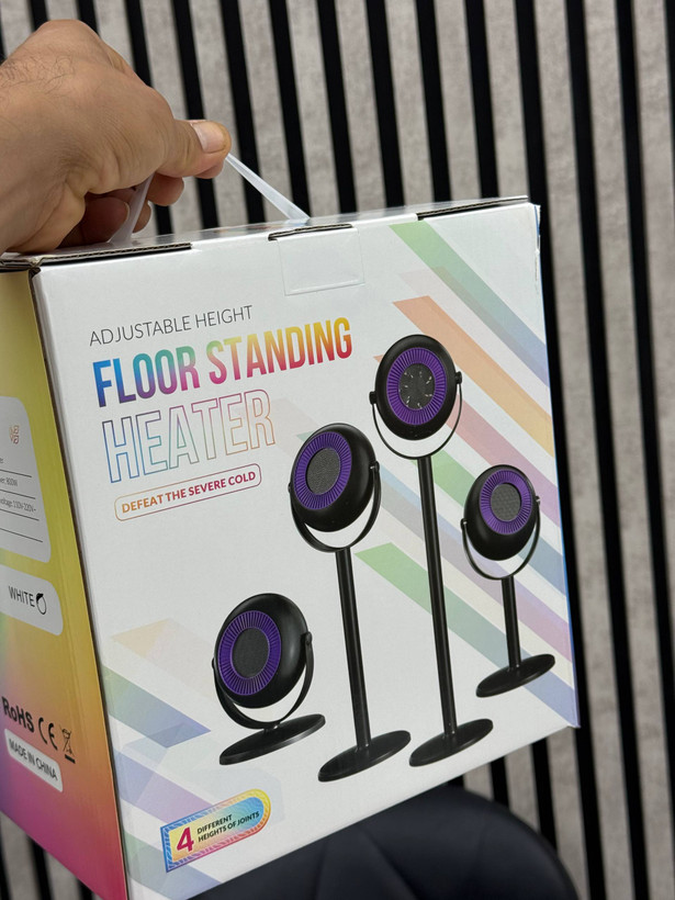 بخاری و هیتر ایستاده برقی با قابلیت تنظیم ارتفاع FLOOR STANDING HEATER LKS-800